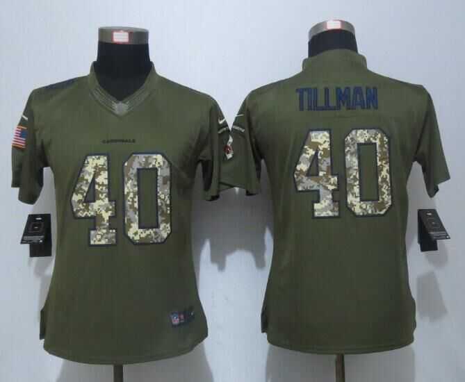 Women Nike Limited Arizona Cardinals #40 Tillman Green Salute To Service Jersey,We sell and wholesale Women Nike Limited Arizona Cardinals #40 Tillman Green Salute To Service Jersey on line form chian!